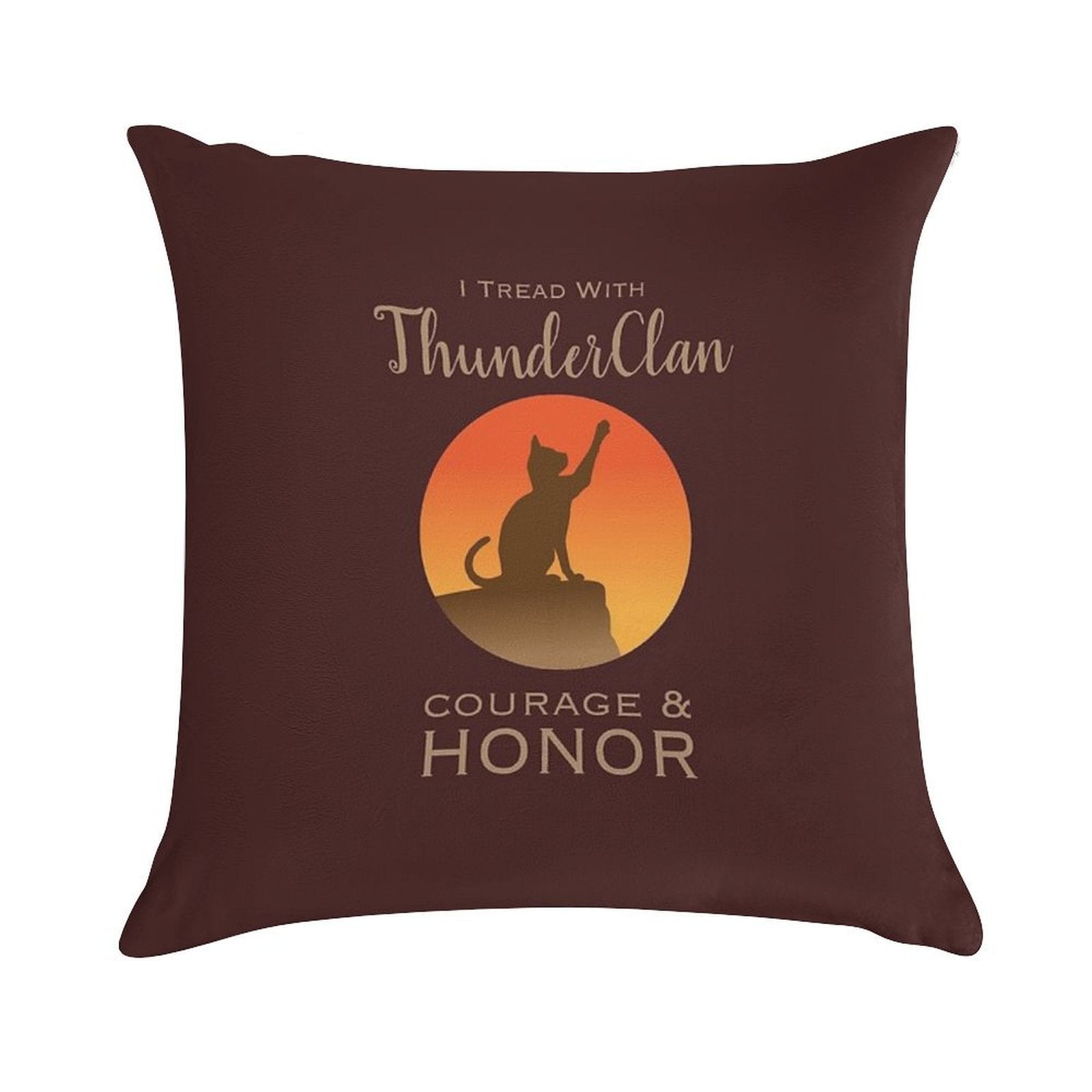 ThunderClan Pride Soft Warmth Comfort Throw Pillow