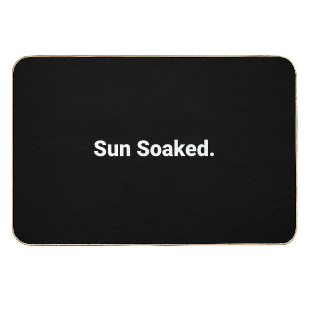 Sun Soaked.  Long-Lasting Bath Mat