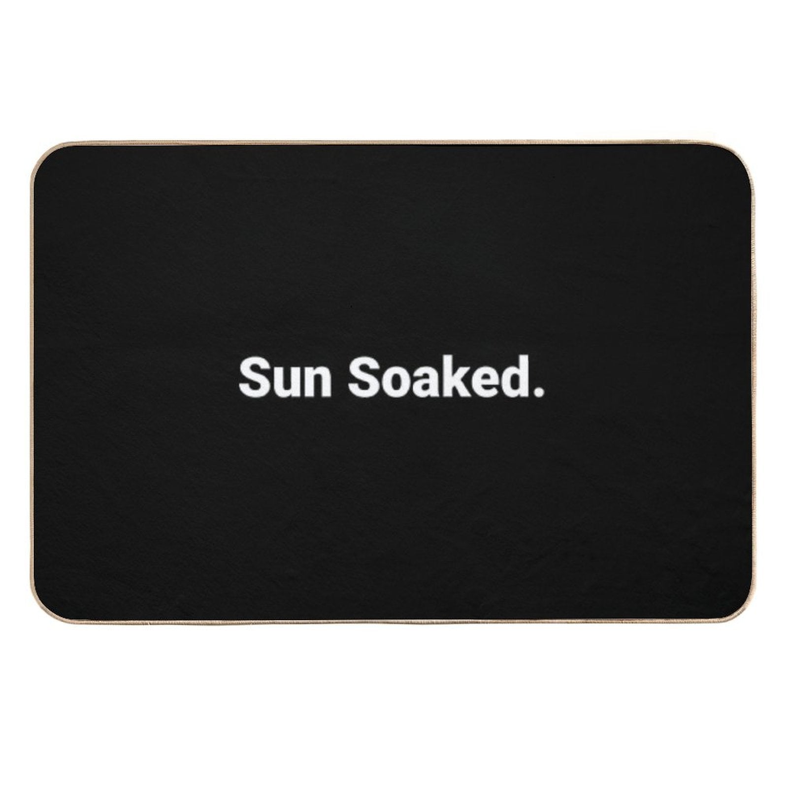 Sun Soaked.  Long-Lasting Bath Mat