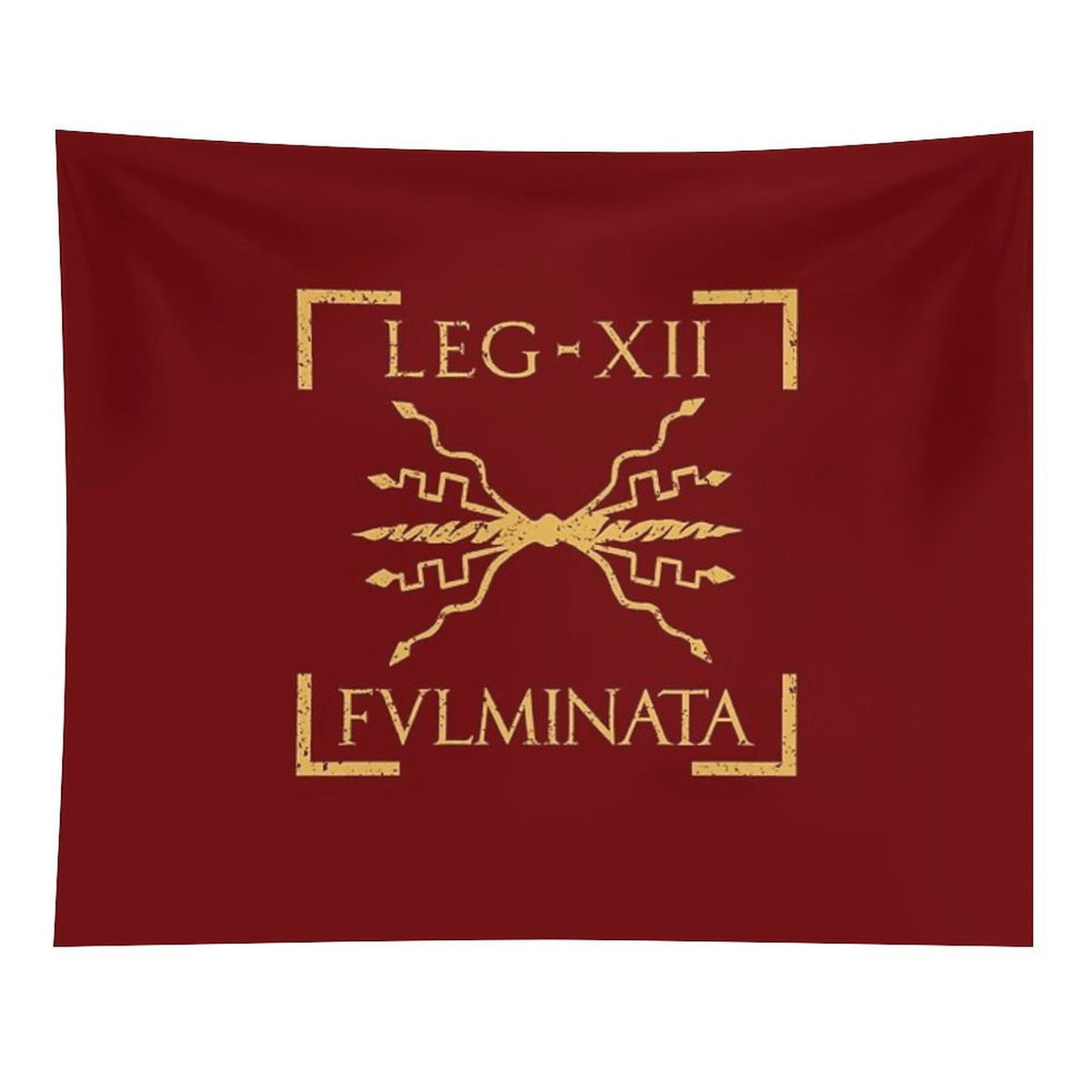 Legio XII Fulminata Thunderbolt Emblem Roman Legion Tapestry