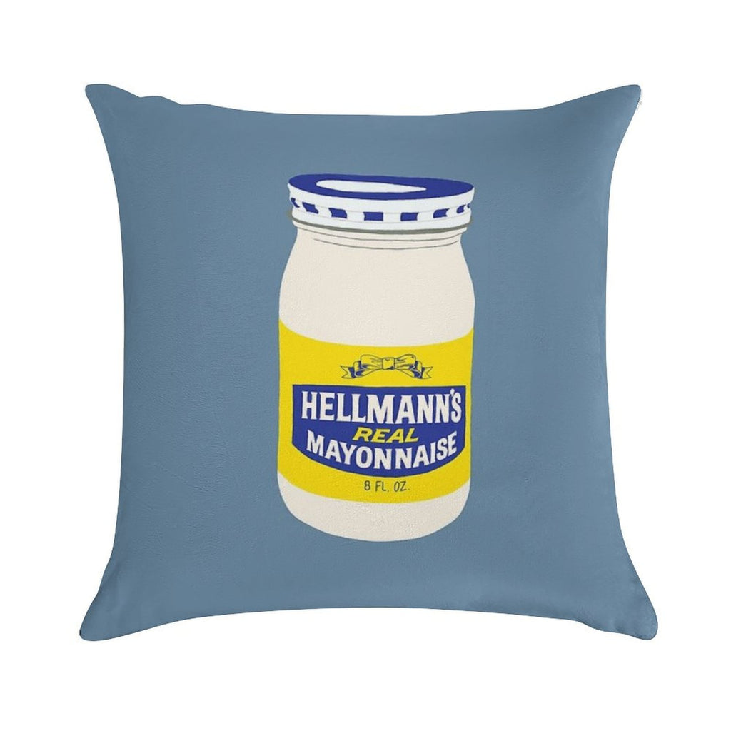 Mayonnaise ! Soft Warmth Comfort Throw Pillow
