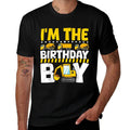 Family Theme Construction Birthday Party Supplies I'm The Birthday Boy Construction Theme Bday  Heathered Texture T-Shirt