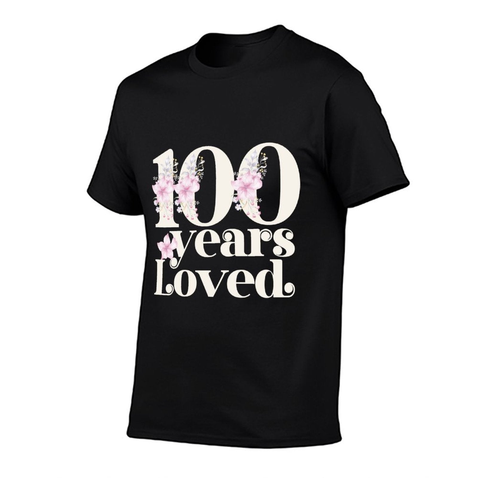 100 Years Loved  Grandma 100th Birthday Party 100 Year Old  Lightweight T-Shirt