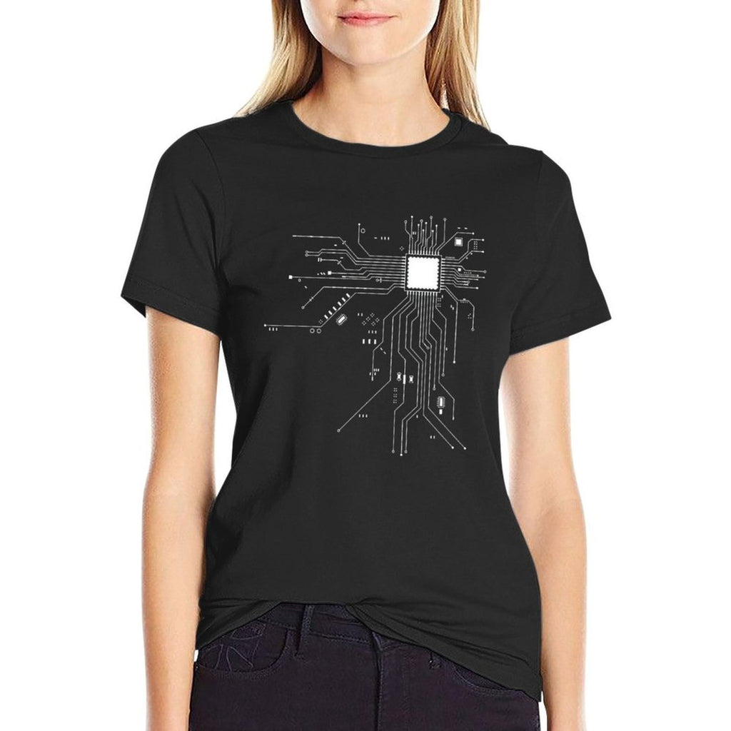 CPU Processor Circuit Diagram  Versatile T-Shirt