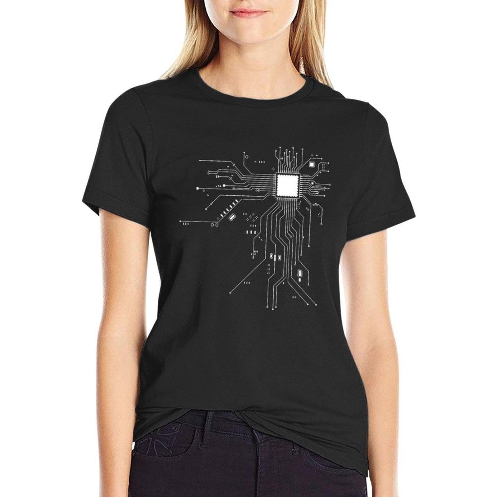 CPU Processor Circuit Diagram  Versatile T-Shirt