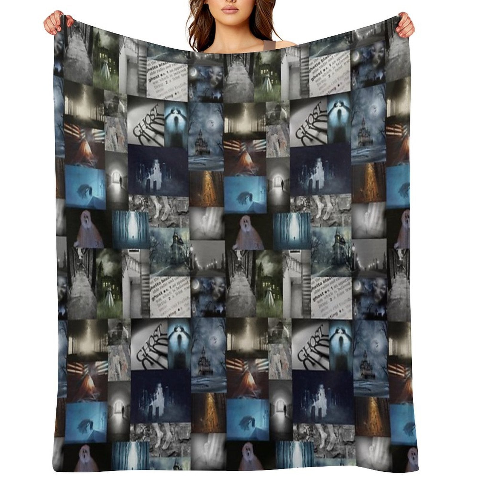 Gooey Ghosts All-season Throw Blanket