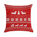 Dachshunds Christmas Sweater Pattern Soft Shrink-Resistant Throw Pillow