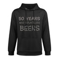 Mens 50th Birthday,Countless Beers Funny T Shirt Gift Easy Care Hoodie