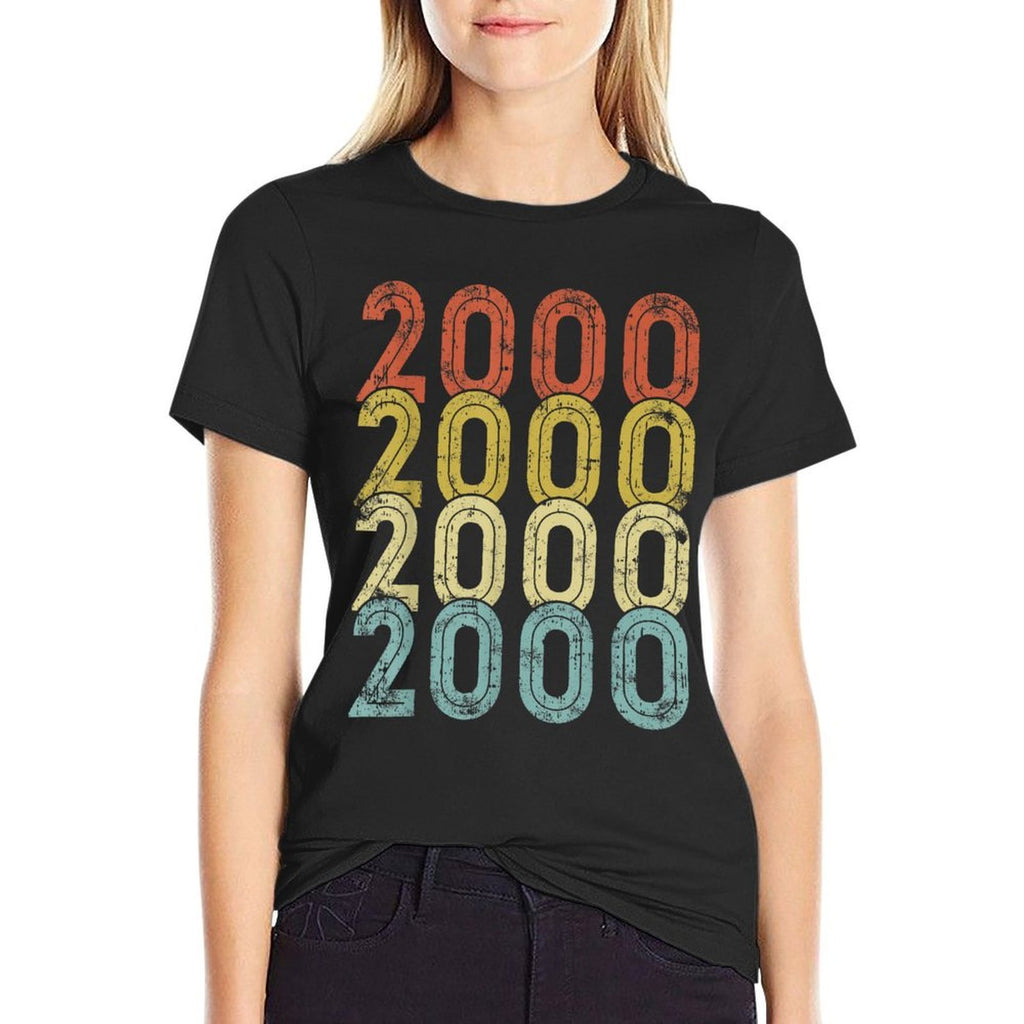 25 Year Old Birthday Vintage 2000 25th Birthday  Odor-resistant T-Shirt