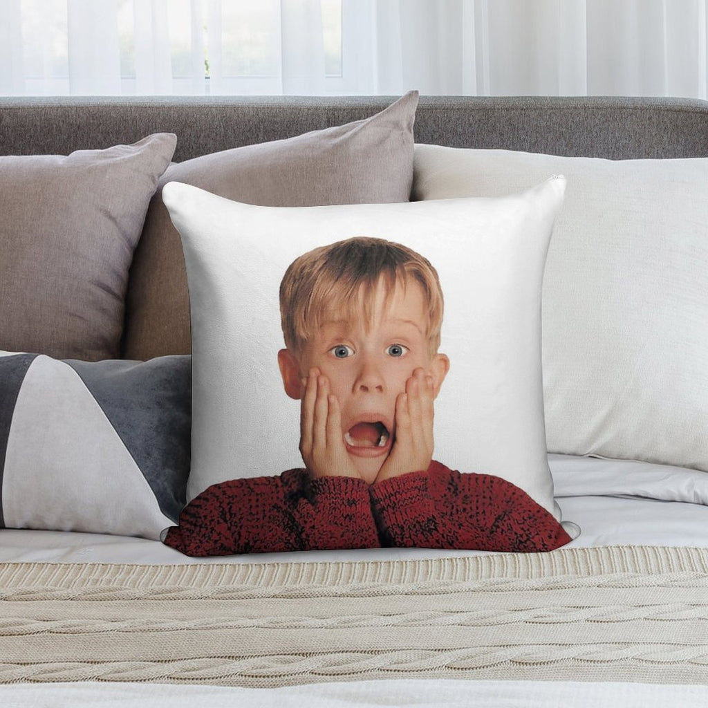 Home Alone Soft Durable Construction Throw Pillow