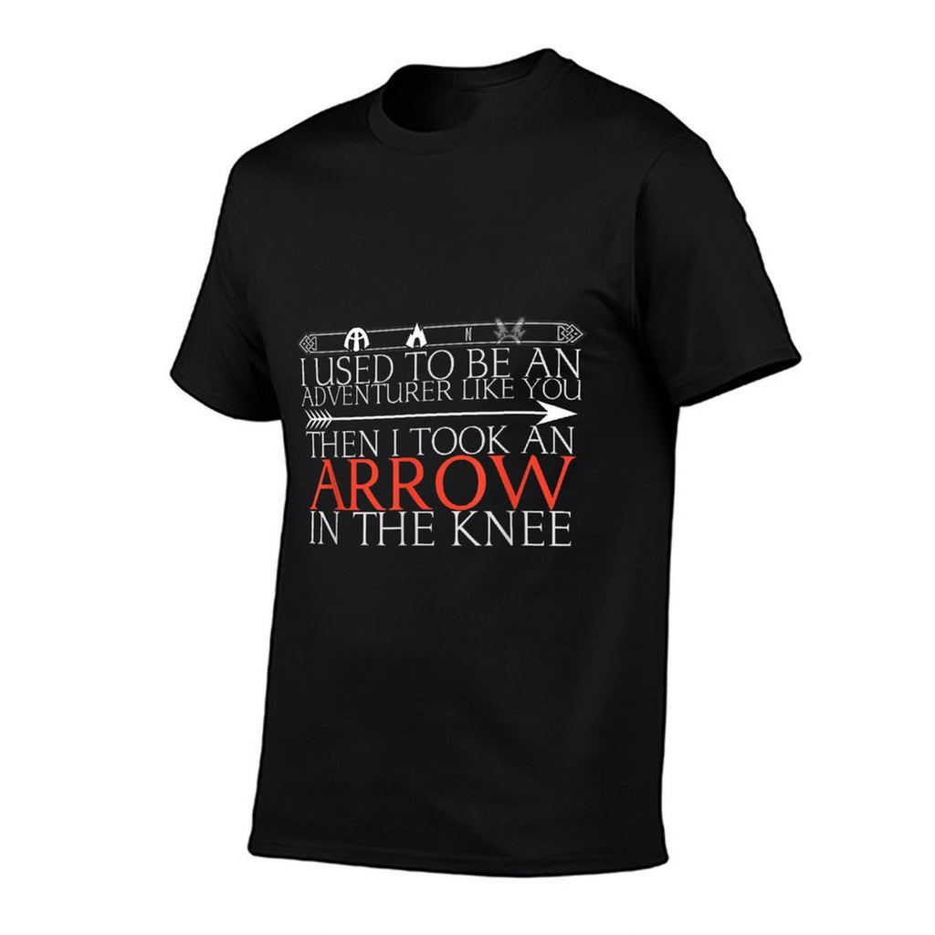 Funny I Used To Be An Adventurer Like You  Summer-ready Fabric T-Shirt