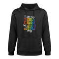 Funny LGBT Ally Gift Tequila Straight Friends Go Either Way Layering Staple Hoodie
