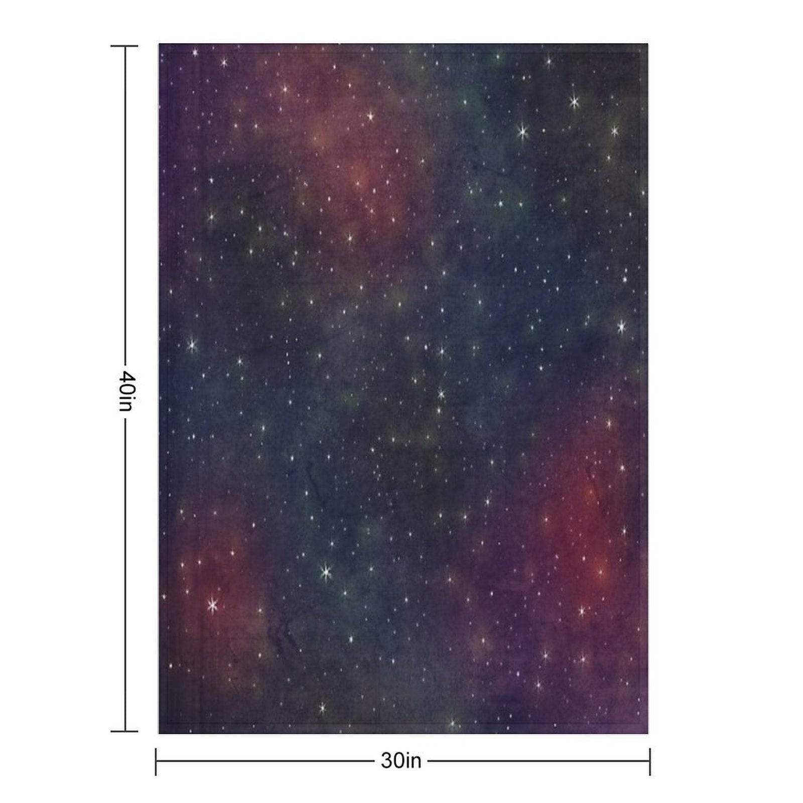 Stars Travel-friendly Throw Blanket