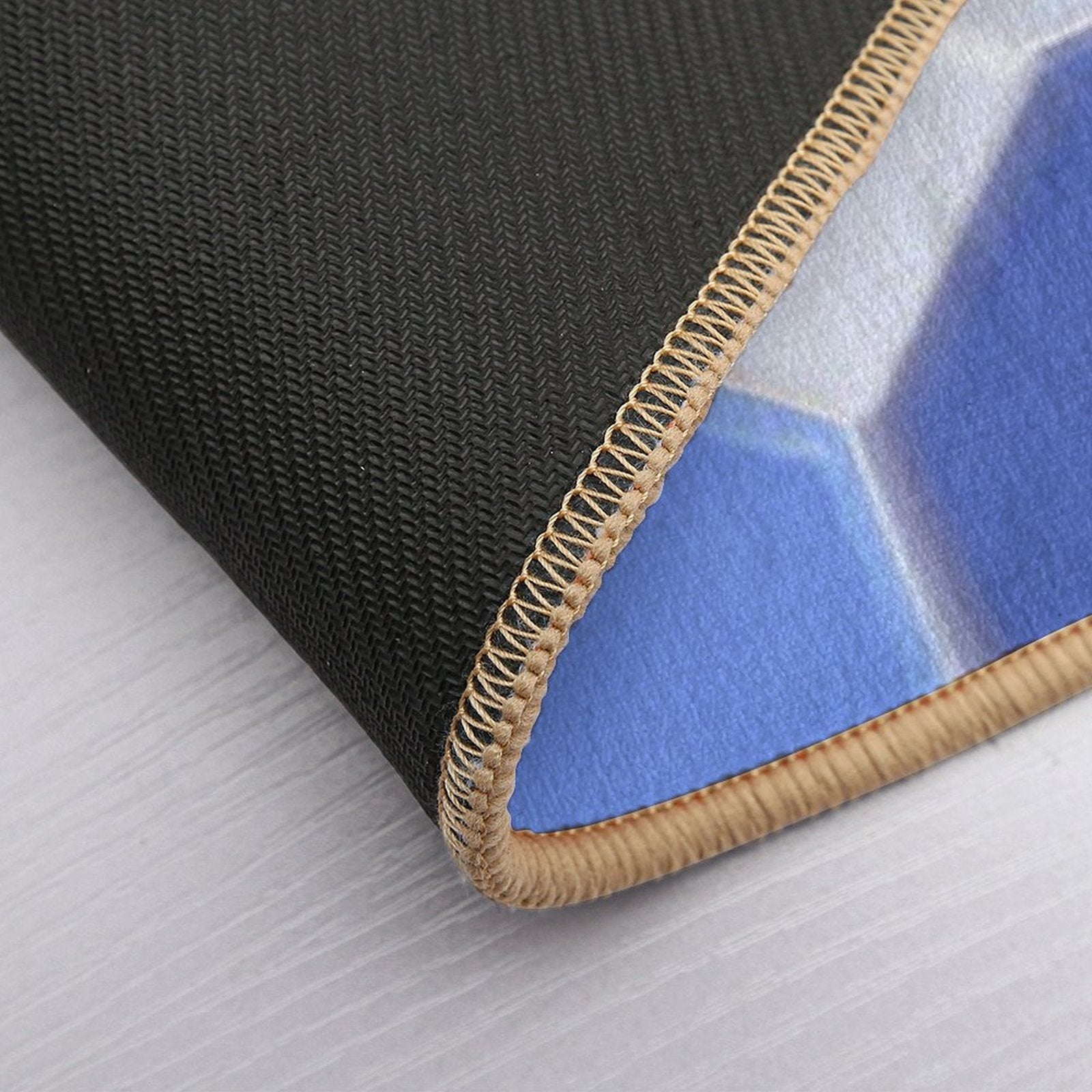 Symphonic Blues  Fade-Resistant Bath Mat
