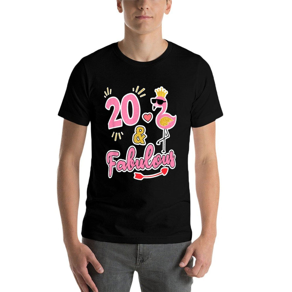 20 And Fabulous - 20 Years Old Gift - 20th Birthday  Affordable Price T-Shirt