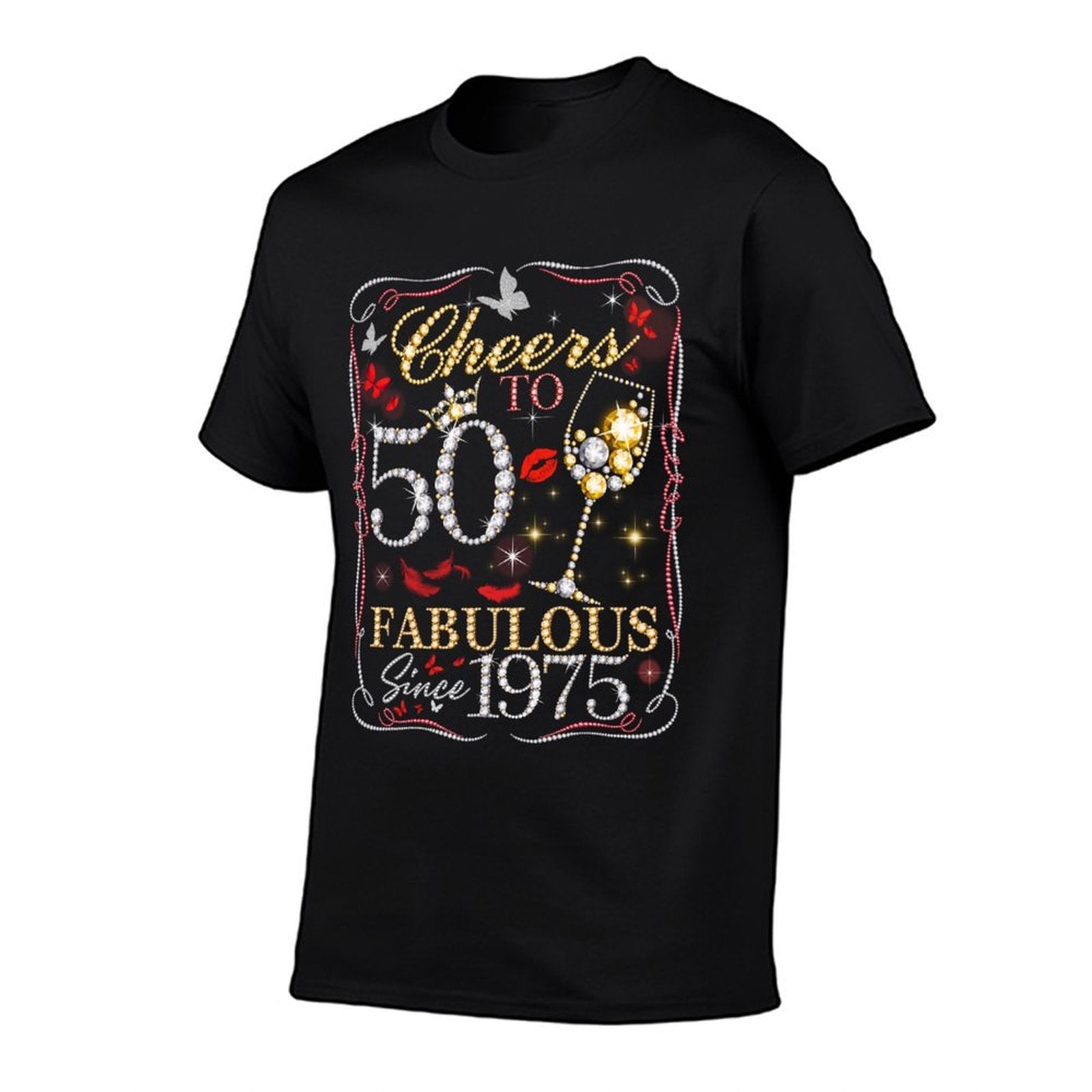 Cheers to 50 Fabulous Since 1975. Women’s 50th Birthday  Versatile T-Shirt