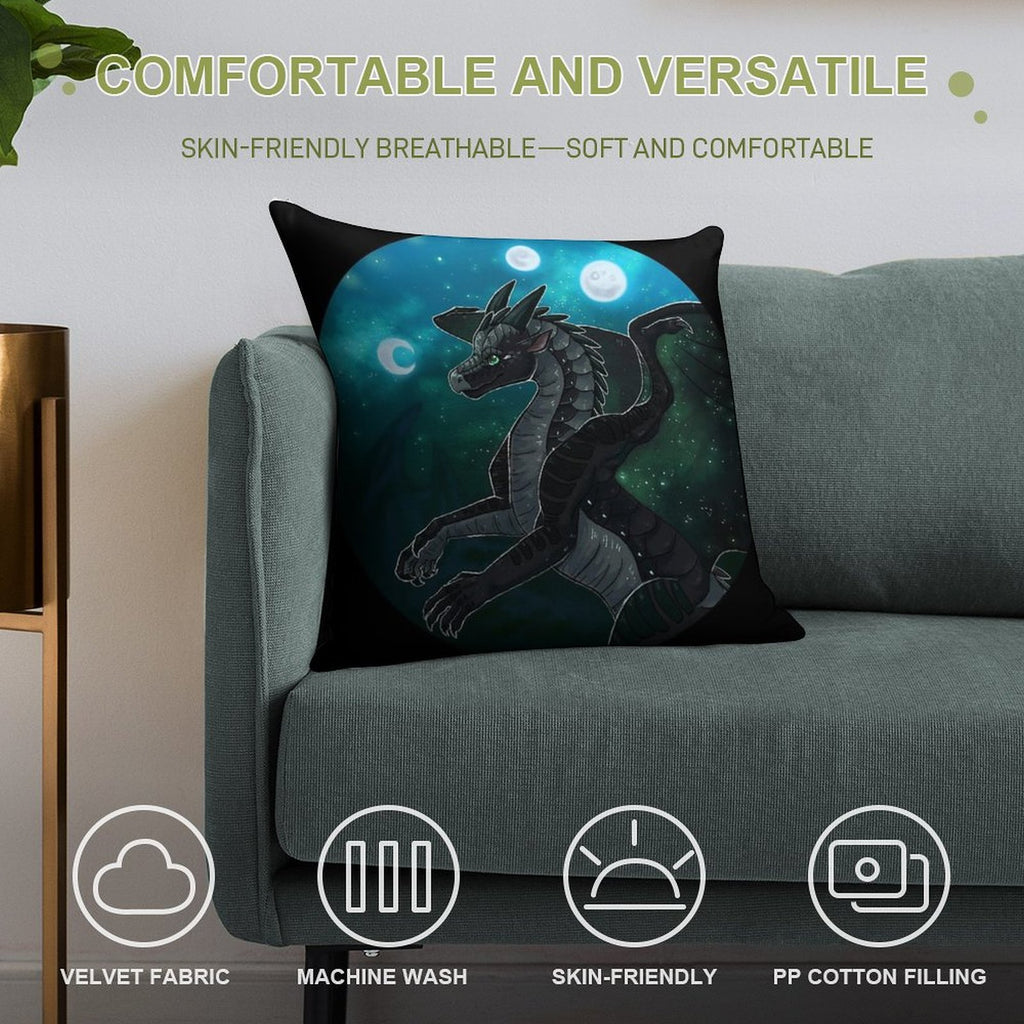 Wings of Fire - Moonwatcher Soft Warmth Comfort Throw Pillow