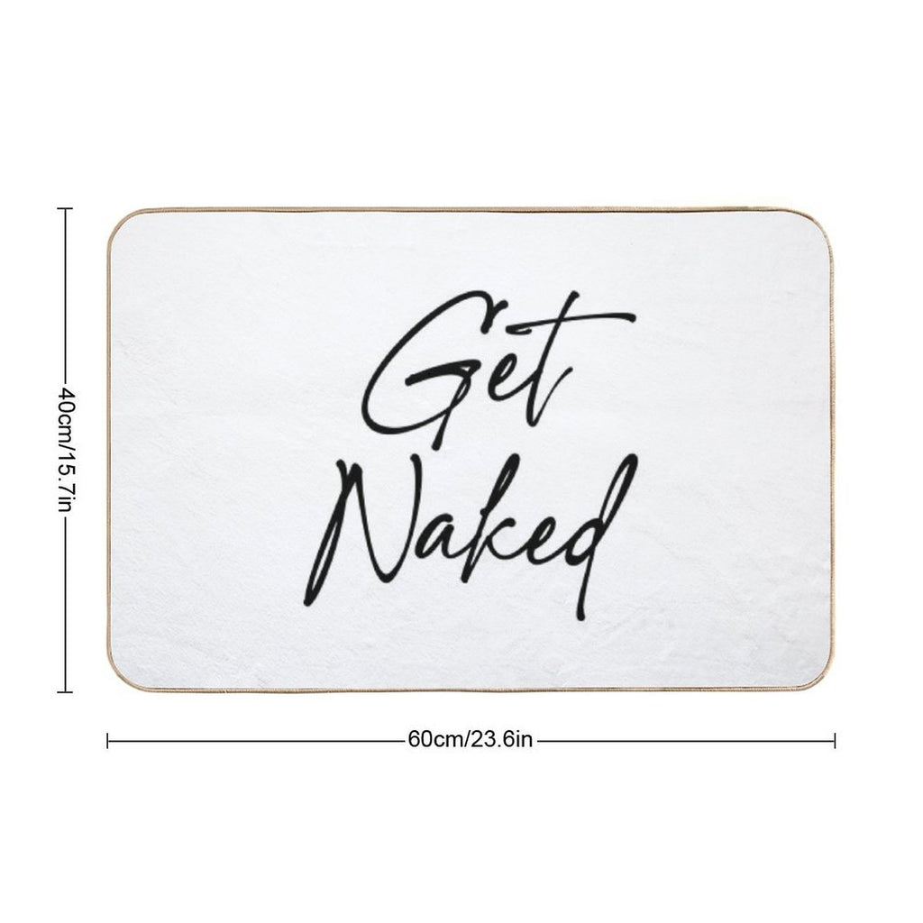 Get Naked, Home Decor,  Toxin-Free Bath Mat