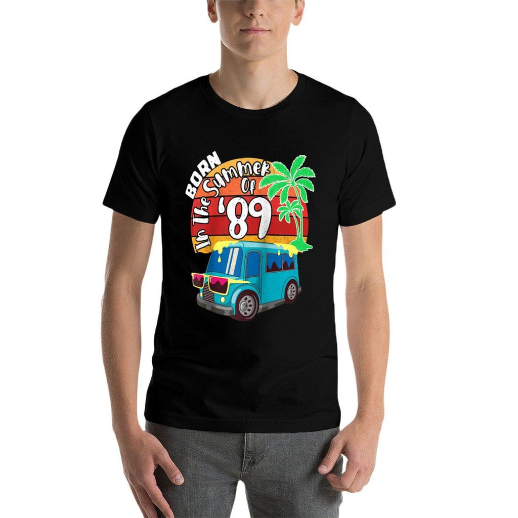 Born In The Summer Of '89 Great 50th Birthday Gift Raglan Baseball  Lightweight T-Shirt