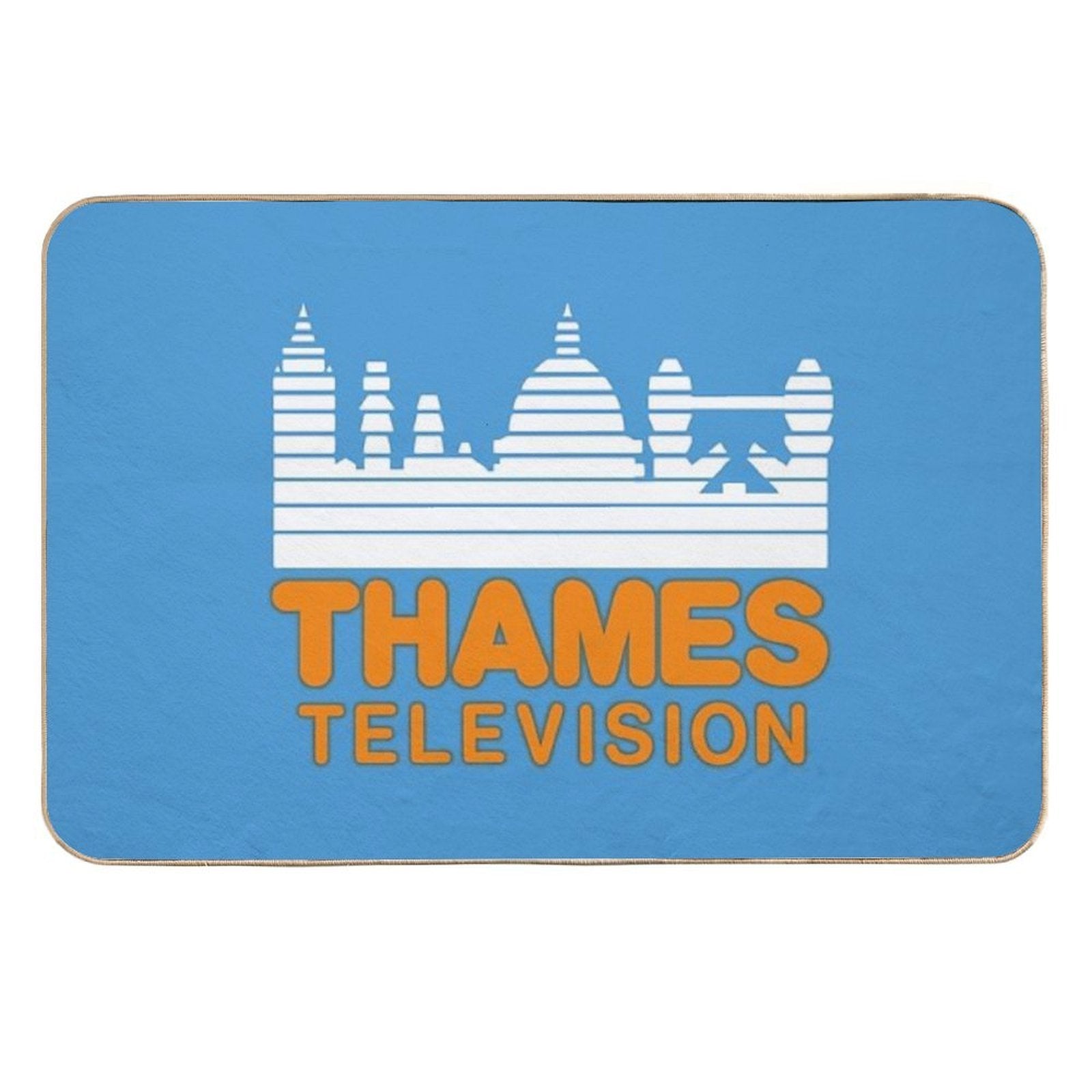 Thames Television Badge Design  High-Traffic Bath Mat
