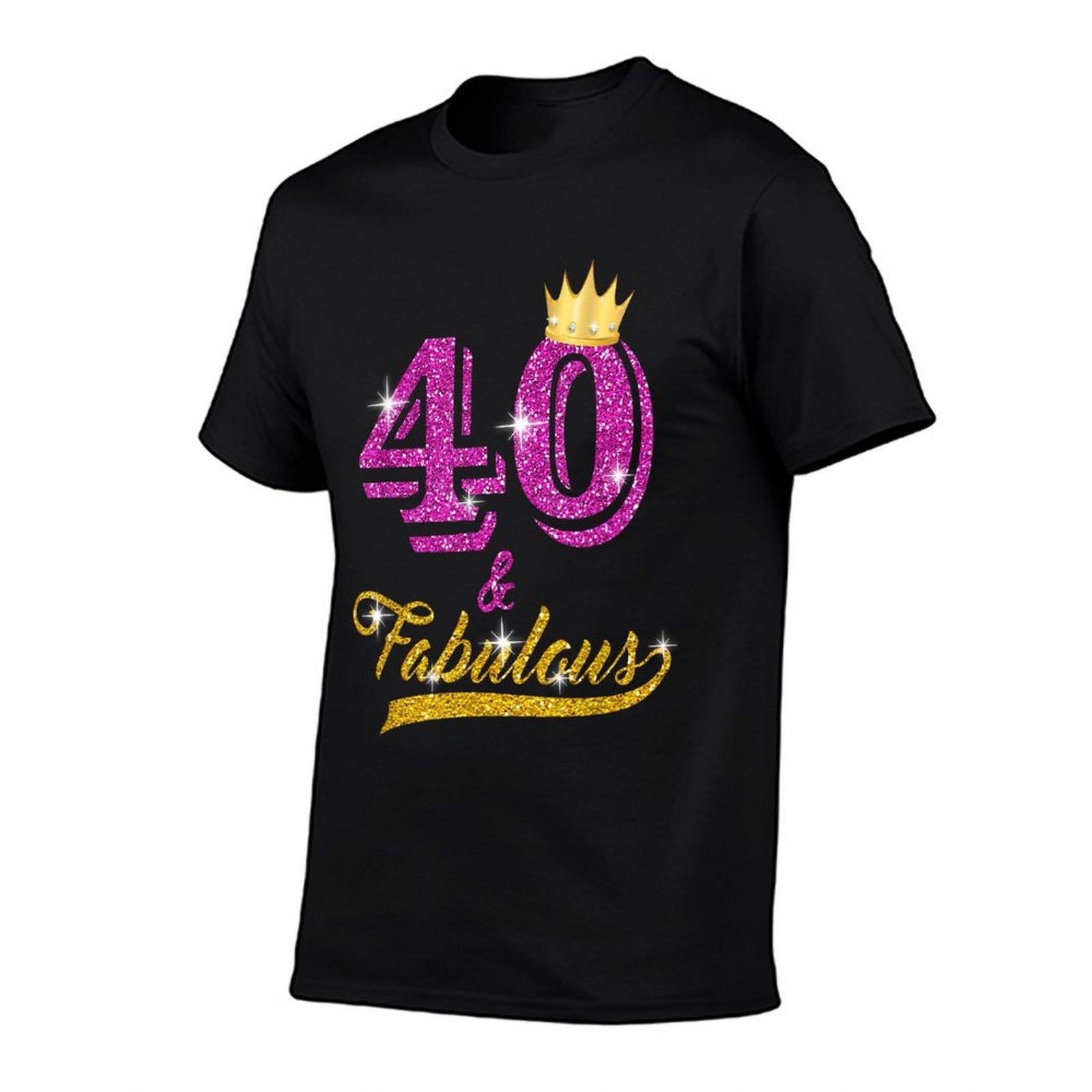 40 And Fabulous 40 Yrs Old B-day 40th Birthday Gift  Graphic-printed T-Shirt
