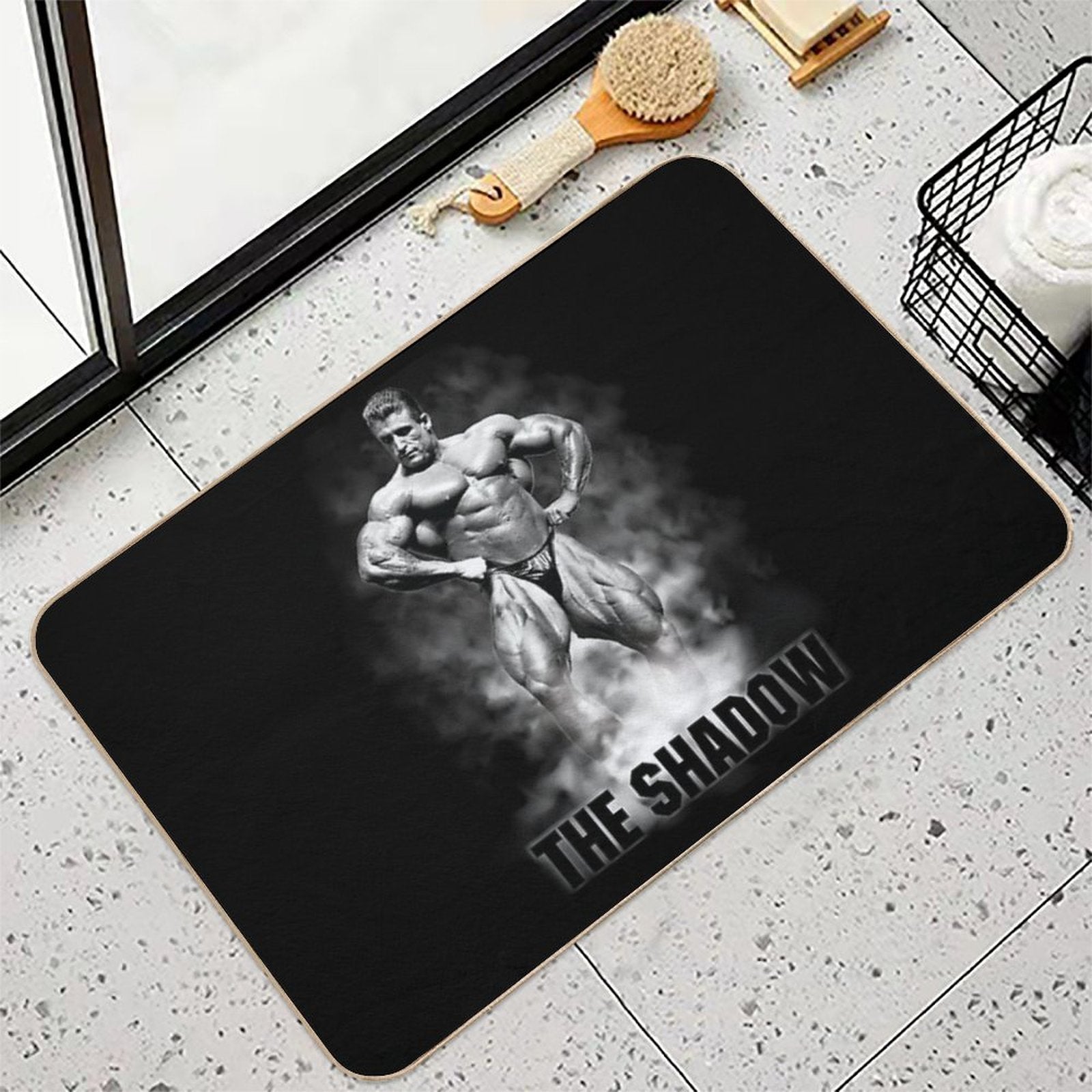 Dorian Yates The Shadow  Toxin-Free Bath Mat