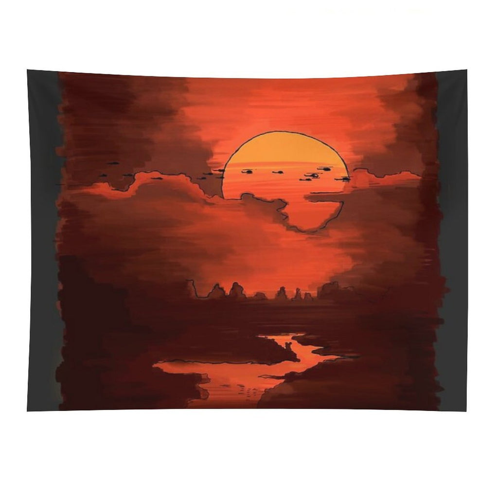 Apocalypse Now Illustration by Burro Tapestry