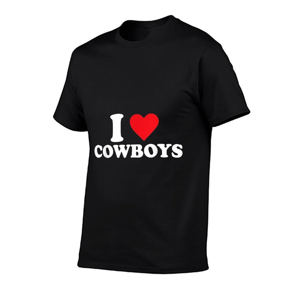 I Love Cowboys  Slim-fit Cut T-Shirt