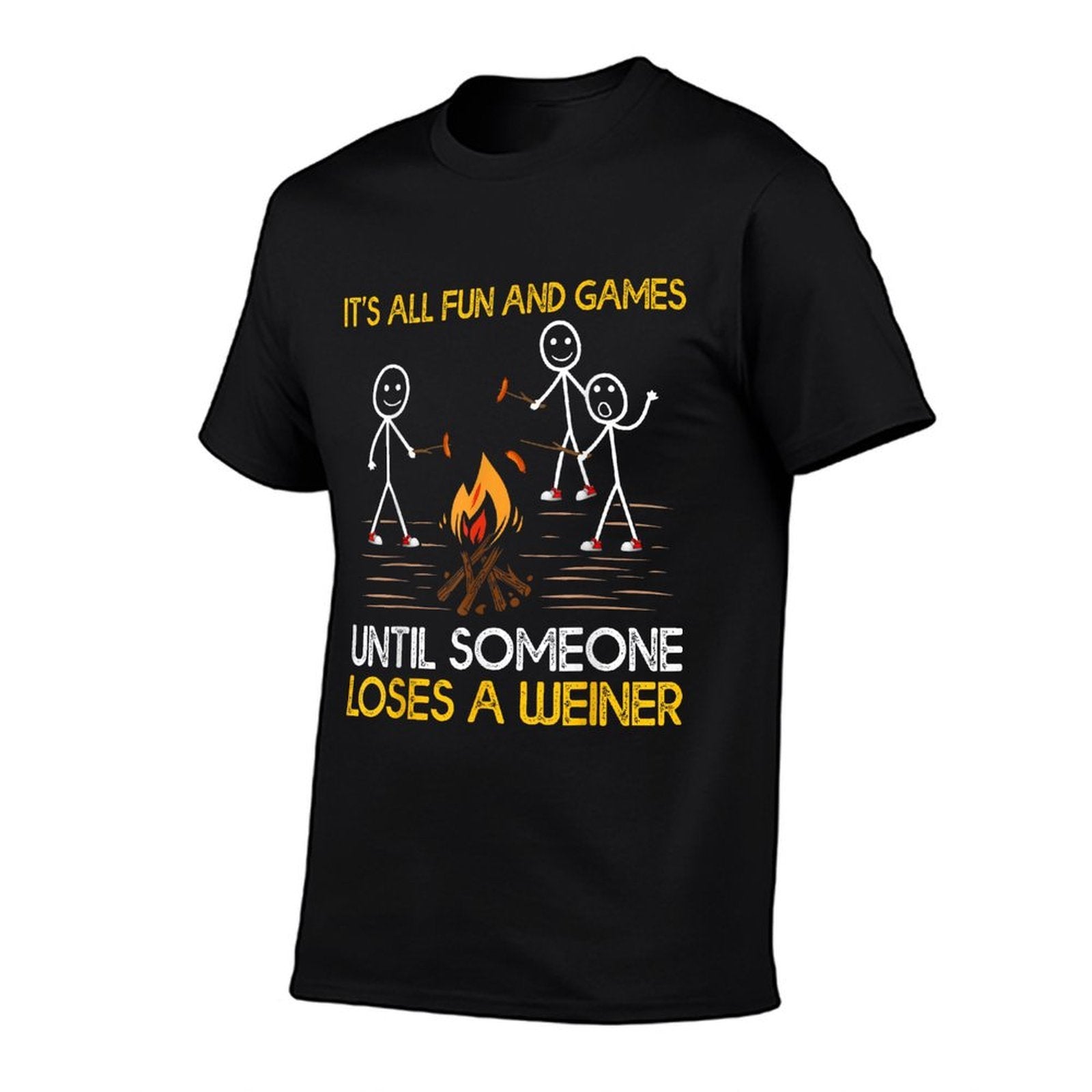 Funny Its All Fun And Games Until Someone Loses A Weiner  Breathable T-Shirt