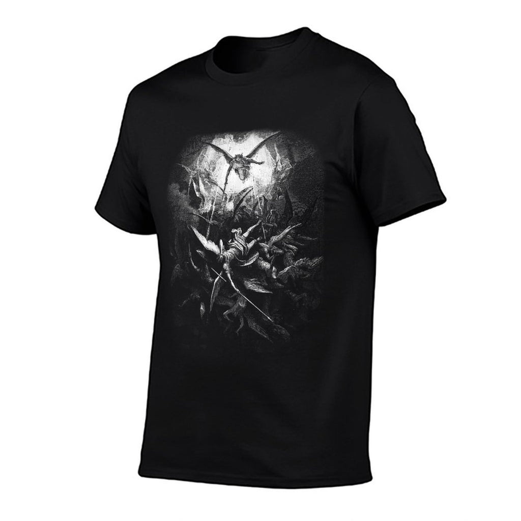 Gustave Dore - Michael Drives All Fallen Angels 1866  Odor-resistant T-Shirt