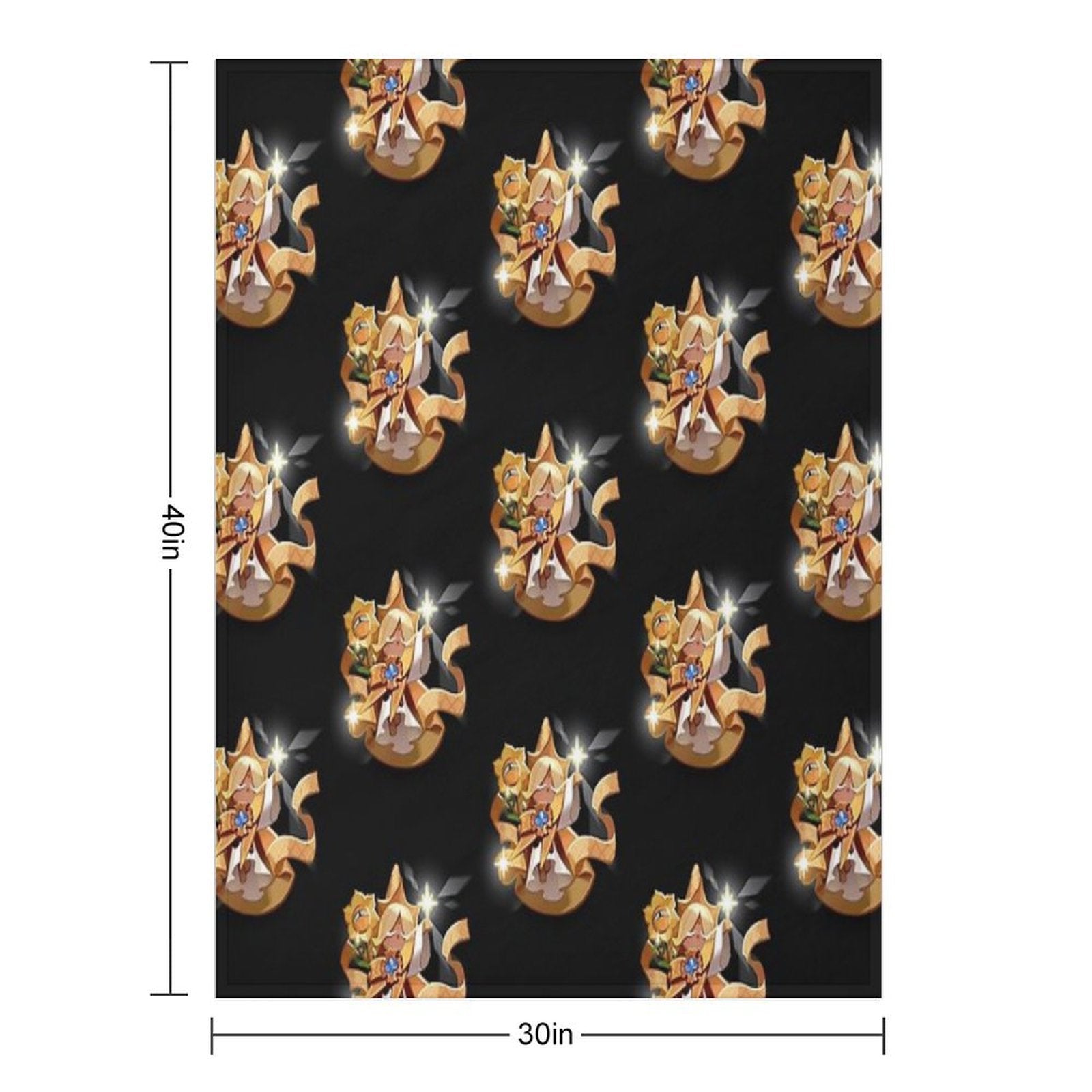Vanilla Cookie - Cookie Run Kingdom All-season Throw Blanket
