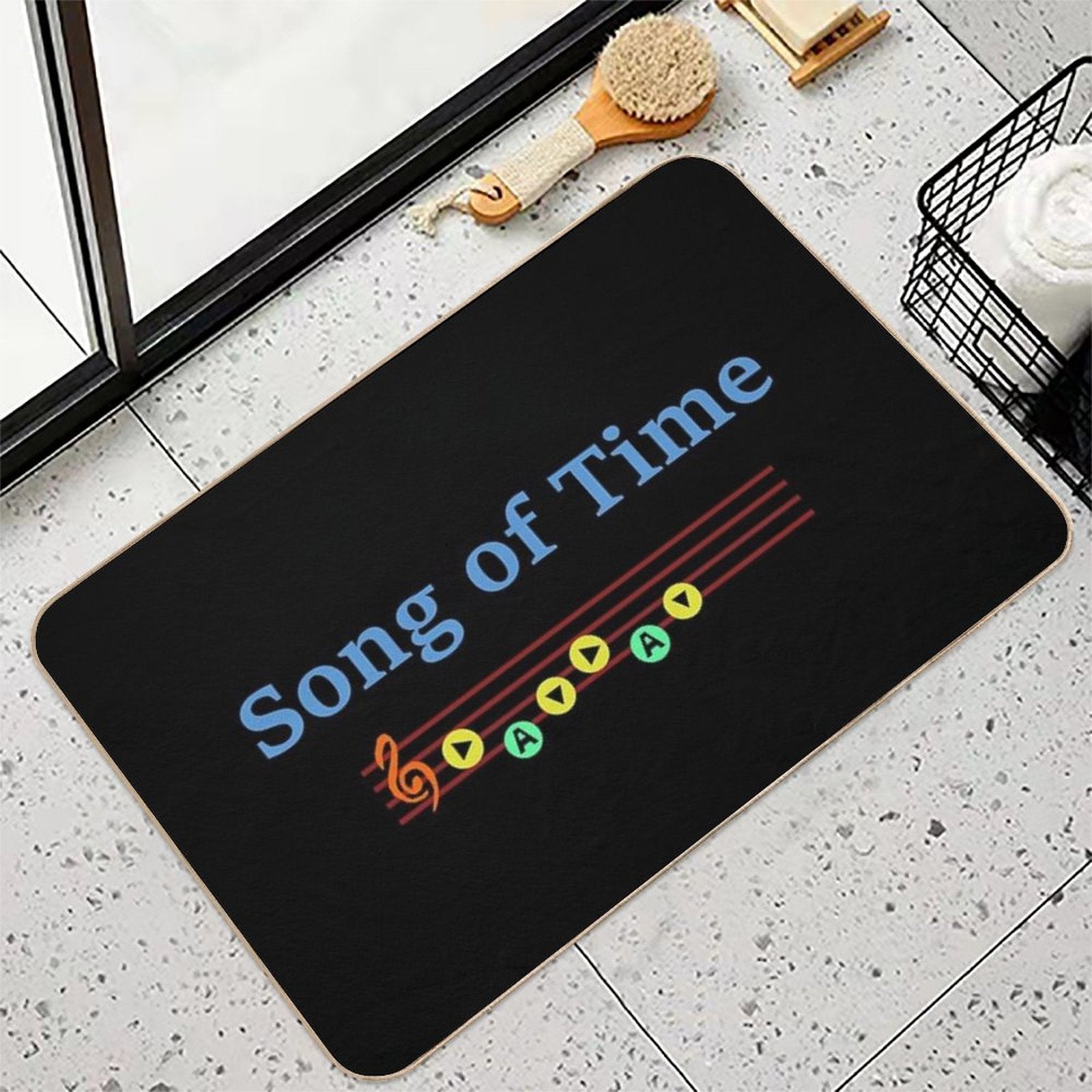 Song of Time  Non-Slip Bath Mat