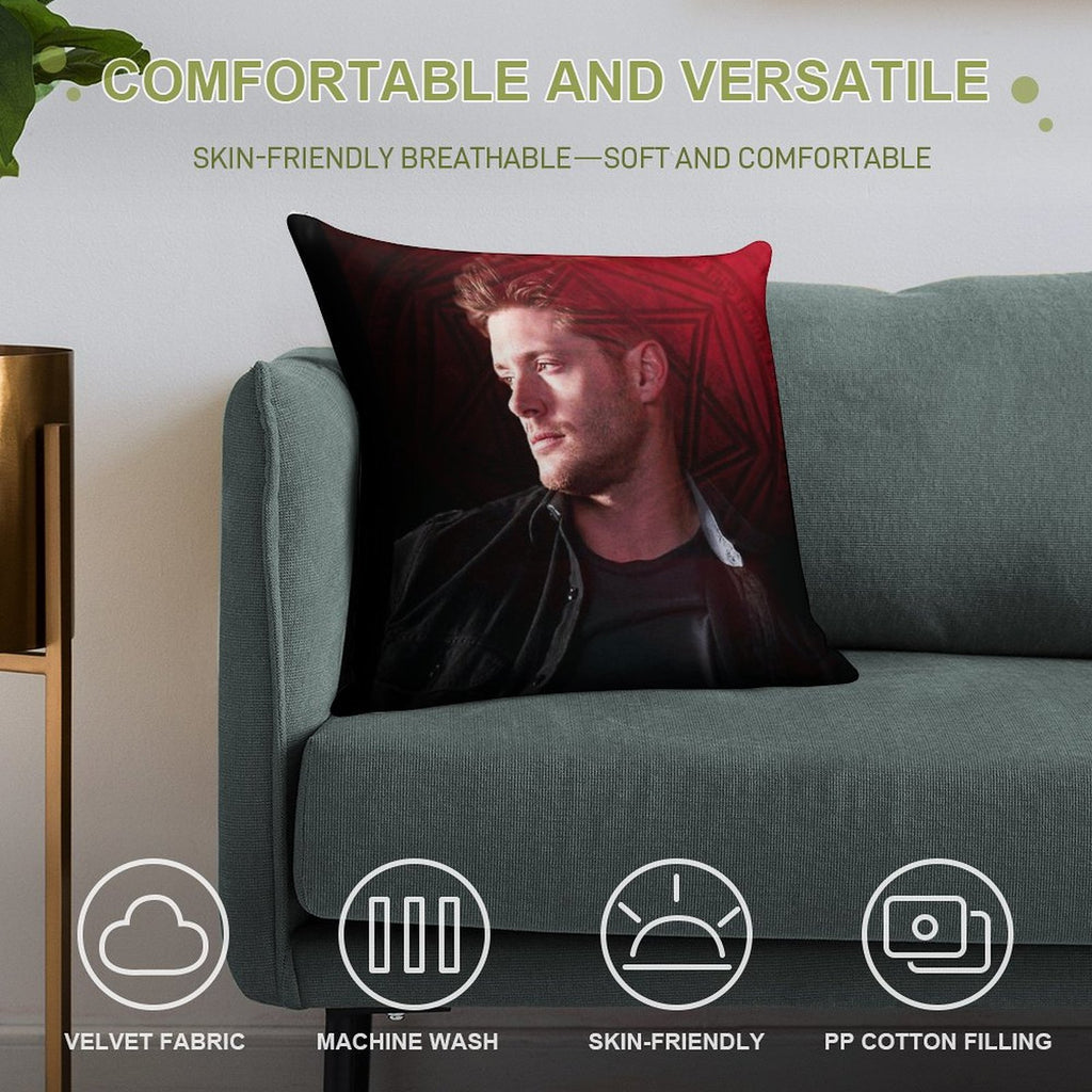 It's Where My Demons Hide Soft Decorative Cover Throw Pillow