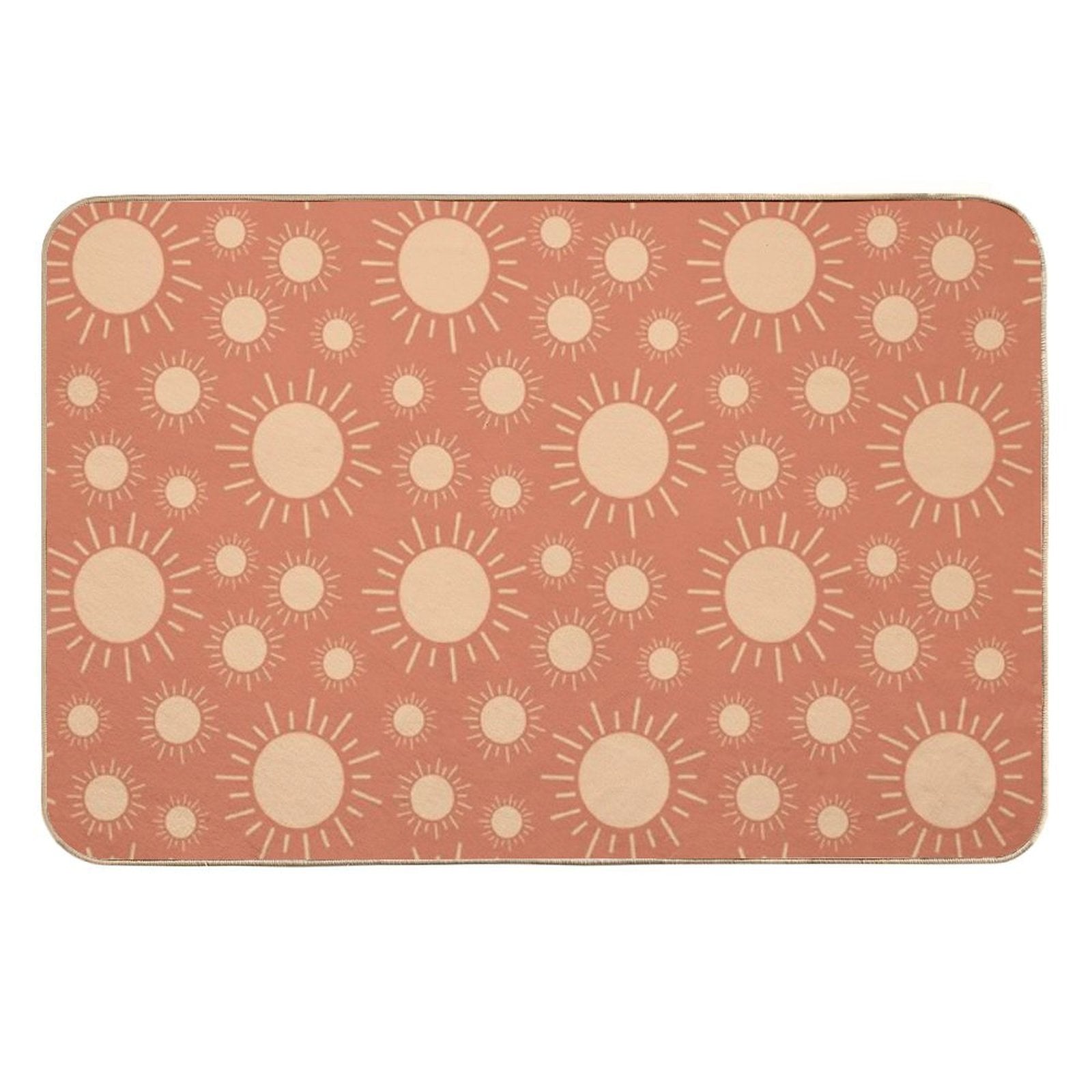 Here Comes The Sunset Durable Bath Mat