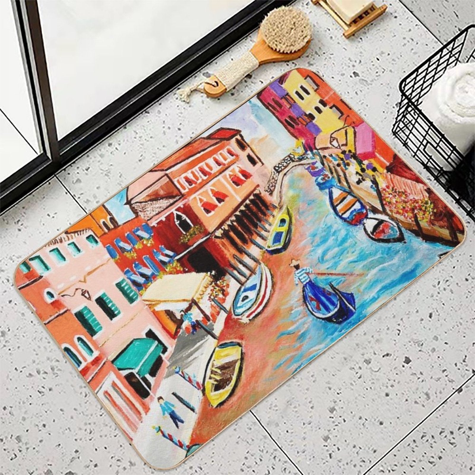 Canale Grande  High-Traffic Bath Mat