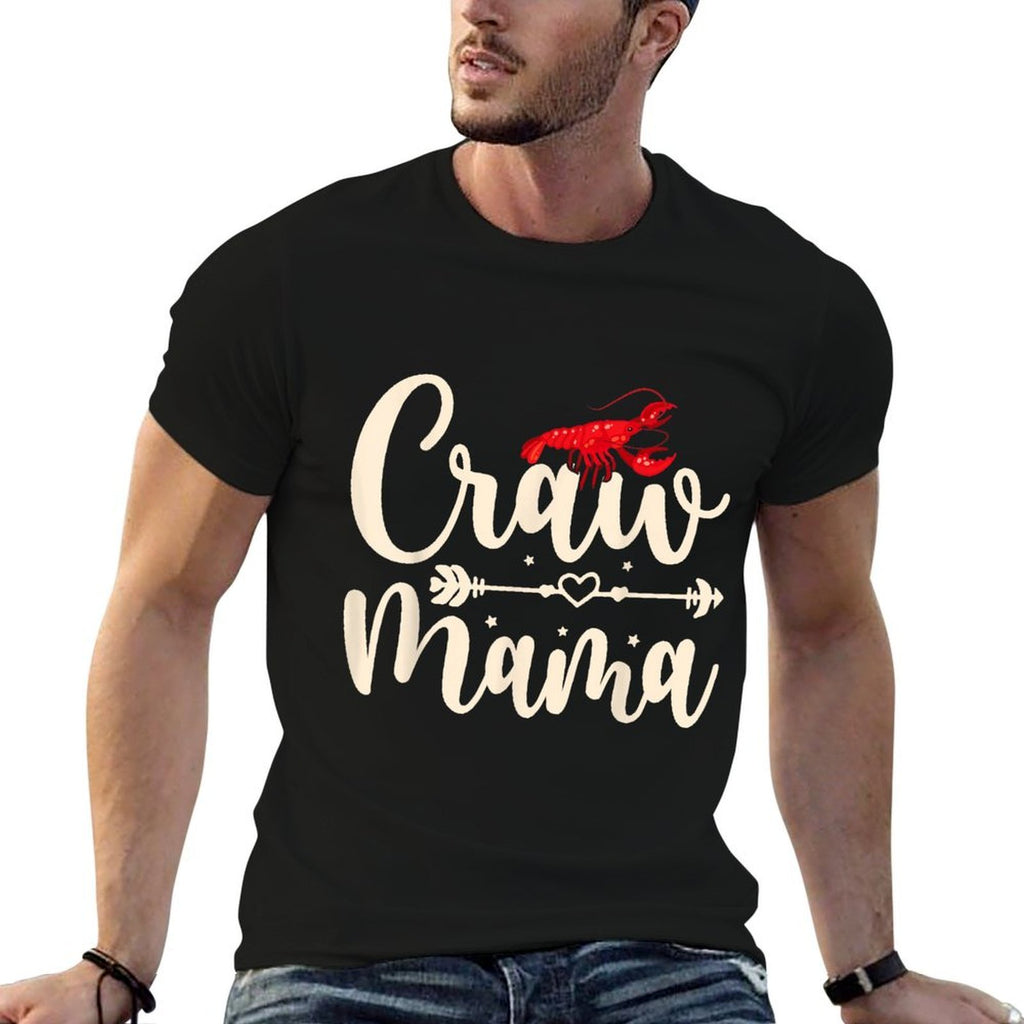 Craw Mama - Mothers Day Crawfish Lobster Mom Crawfish Boil  Breathable T-Shirt