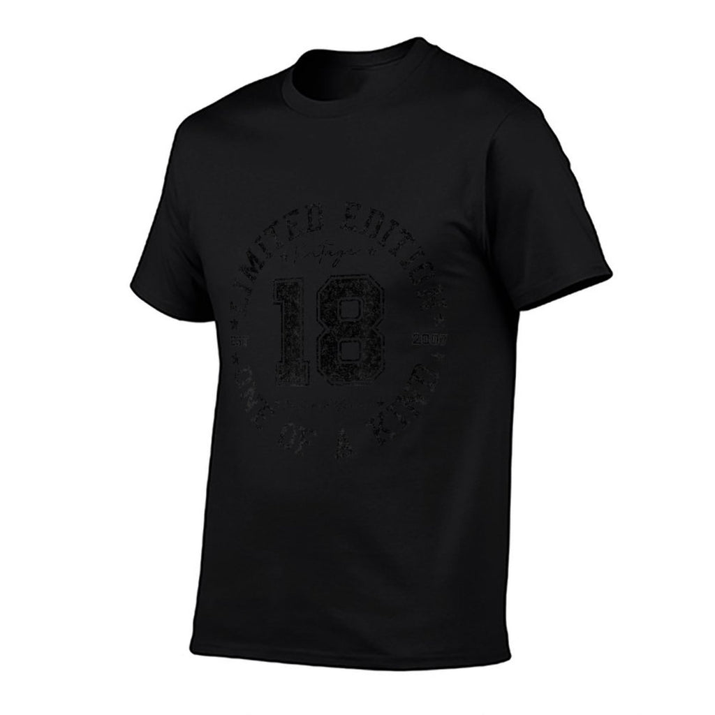 18 Year Old Gifts Vintage 2007 Limited Edition 18th Birthday  Durable T-Shirt