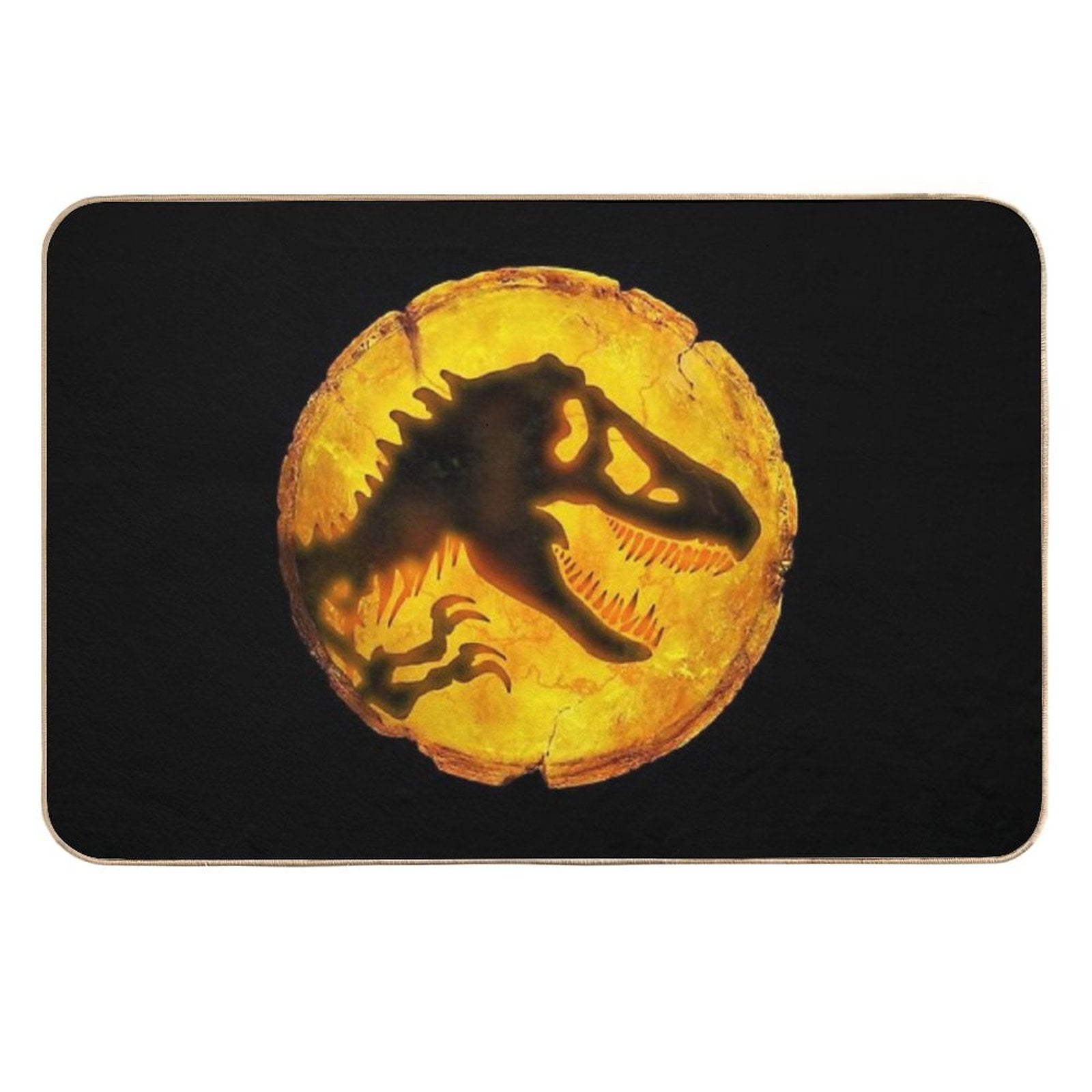 Logo Tyrannosaurus Amber  Stain-Proof Bath Mat