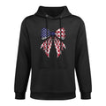Wingsuit Flying Wingsuit Flyer 4th of July USA American Relaxed Fit Hoodie