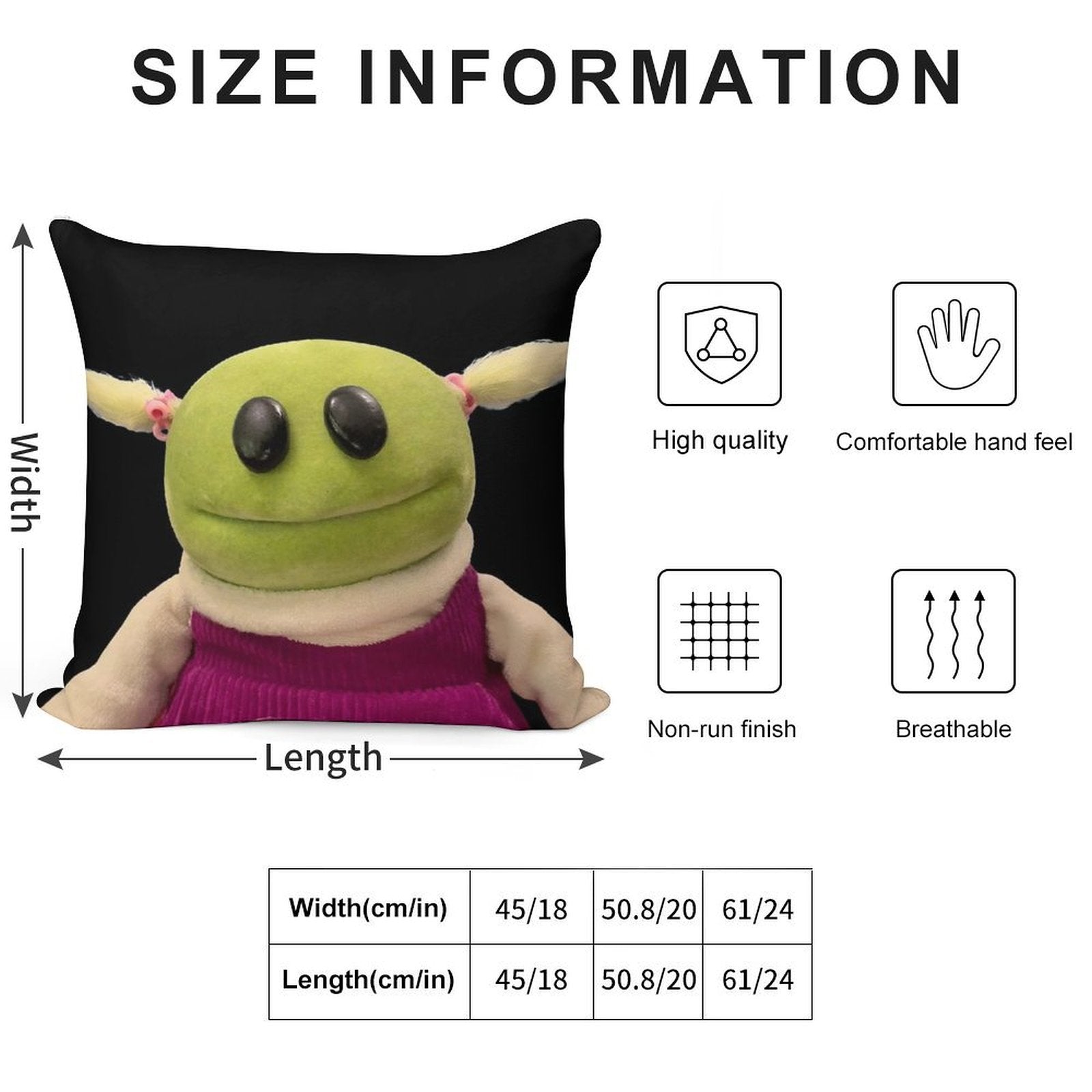 Nanalan Mona Soft Bedroom Essential Throw Pillow