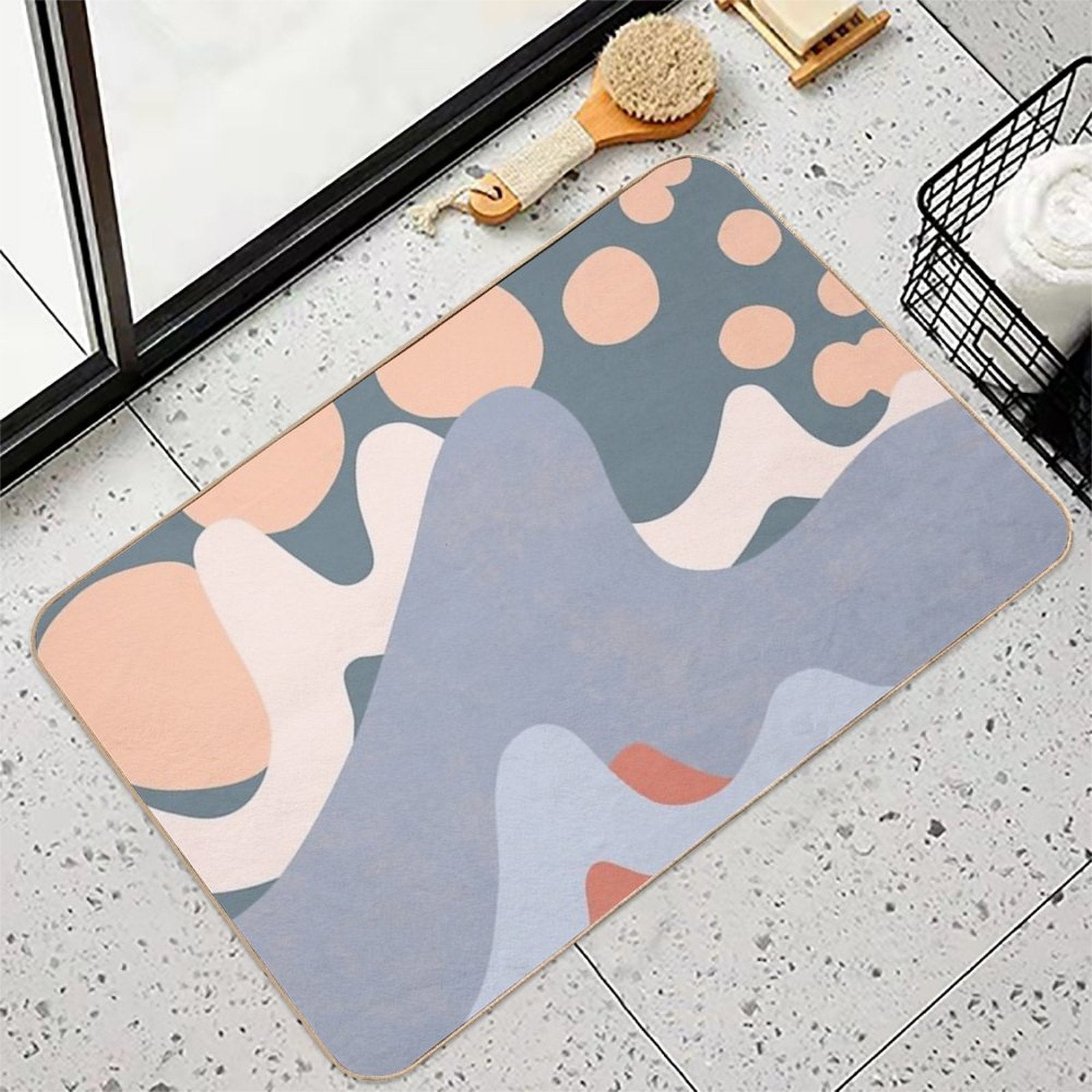 Waves 10  Multi-Purpose Bath Mat