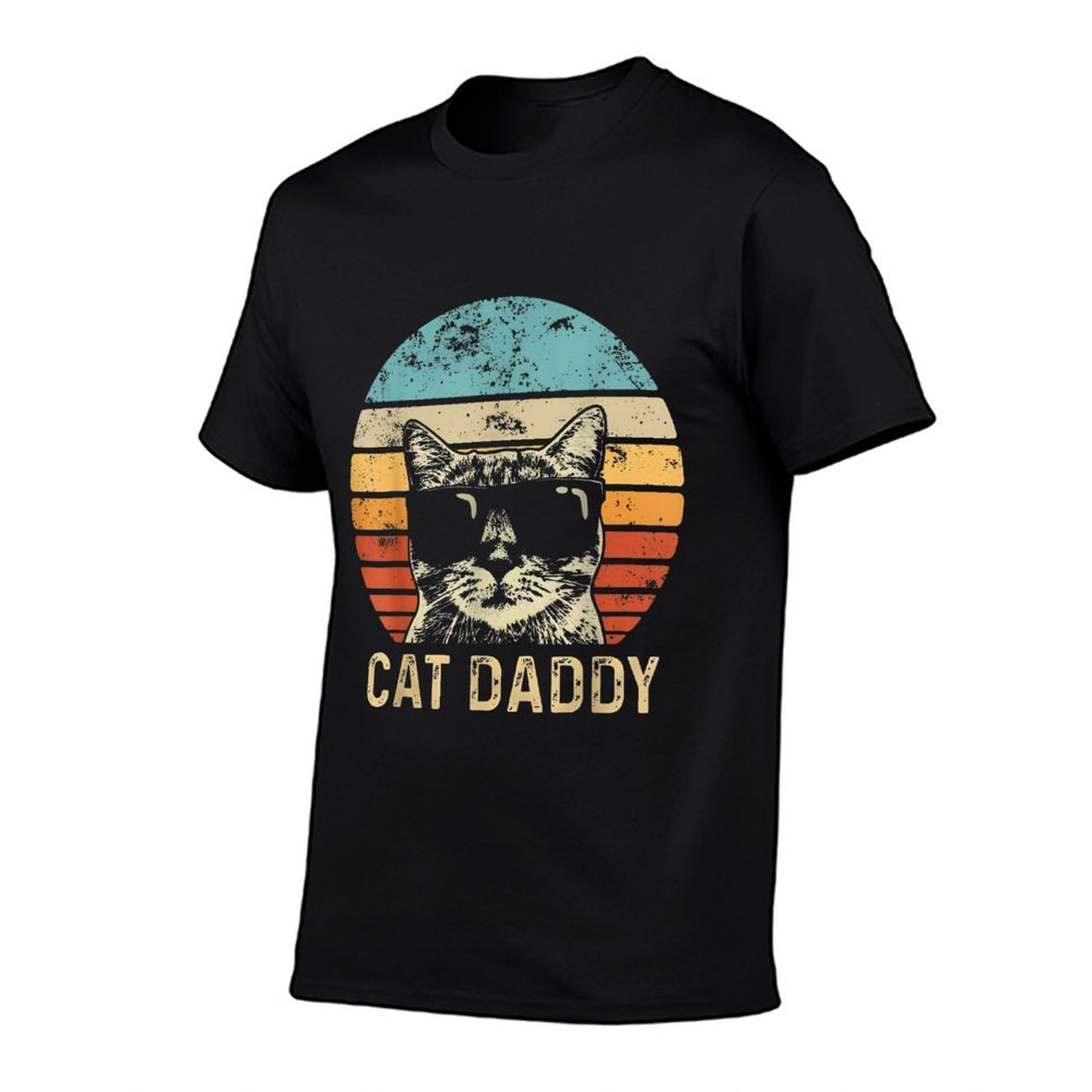 Cool Cat Daddy Retro Sunglasses Cat Gift For Men Women Kid  Soft T-Shirt