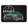 Bullitt Mustang GT 5.0L V8 Classic Steve Mcqueen Muscle Car  Easy To Clean Bath Mat