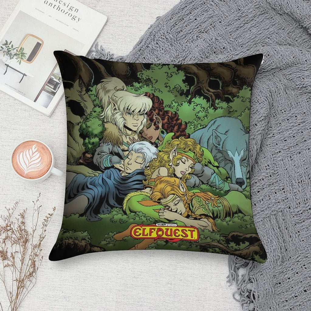 ElfQuest True Peace II Soft Luxury Feel Throw Pillow