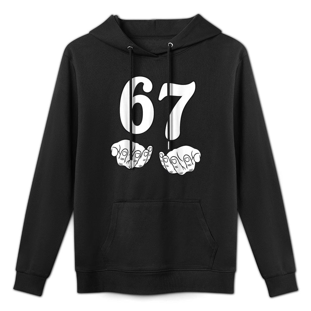 Six Seven 6 7 Funny 67 Gen Alpha Slang 6-7 Meme School Moisture-Wicking Hoodie