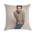 Quirky Lin Manuel Miranda Soft Short Plush Fabric Throw Pillow