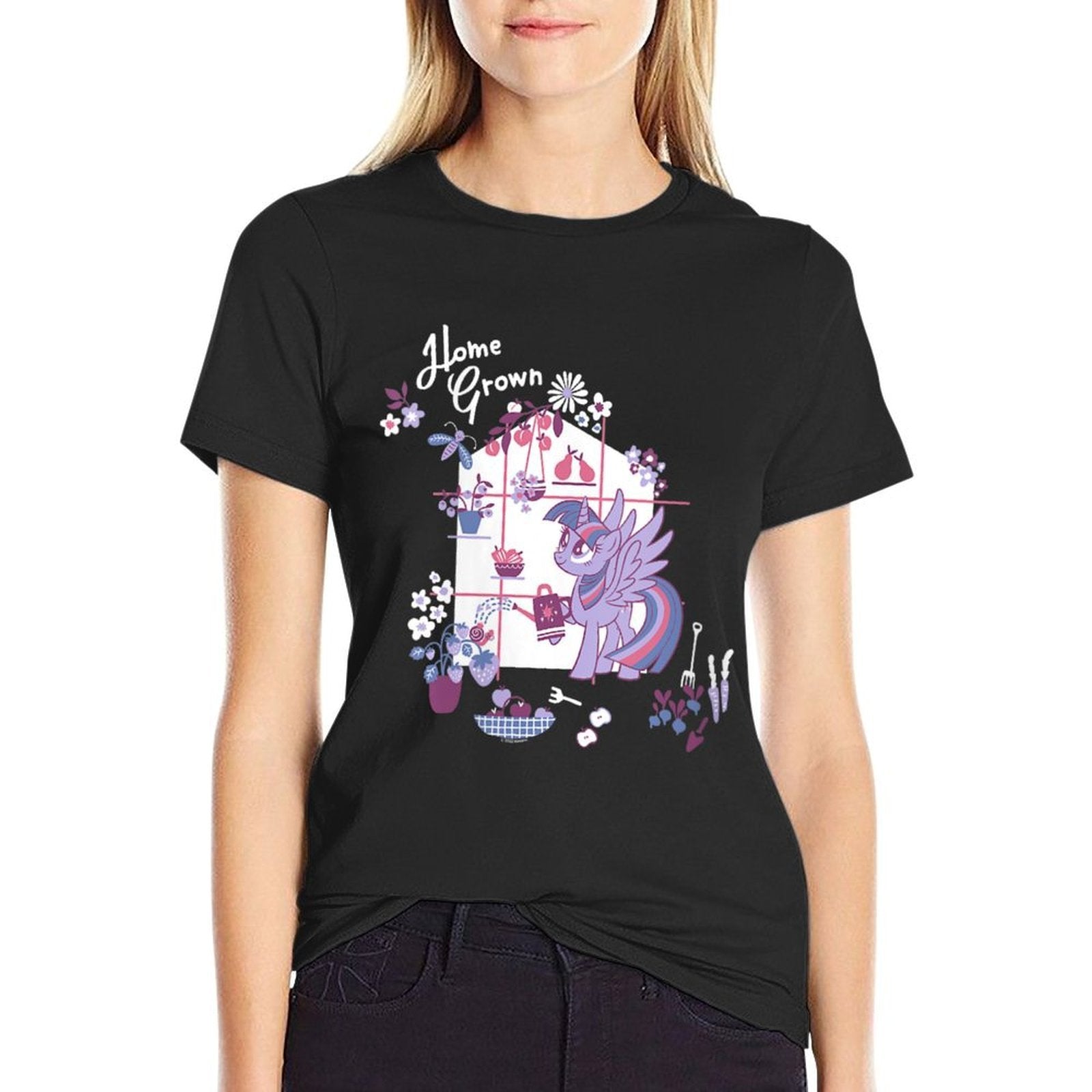 My Little Pony Friendship Is Magic Twilight Home Grown  Tagless Design T-Shirt