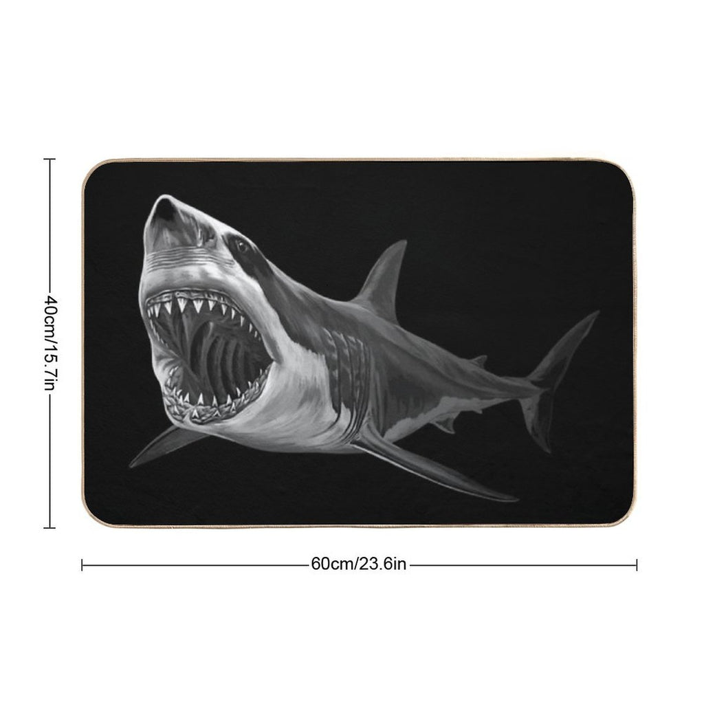 Great White Shark  Versatile Bath Mat