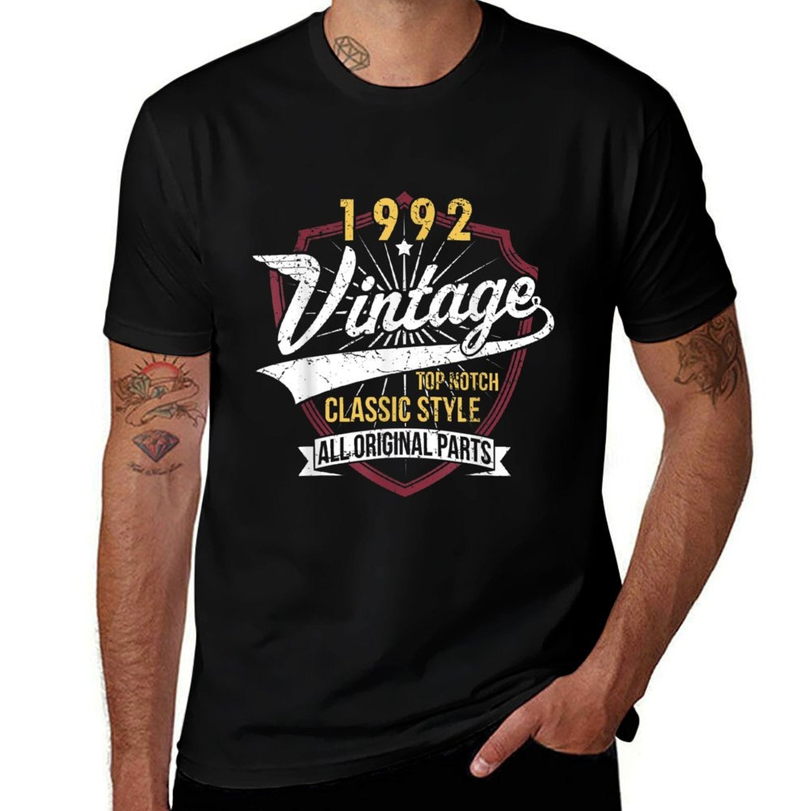 Turning 30 Birthday Decorations Men 30th BDay 1992 Birthday  Quick-drying T-Shirt