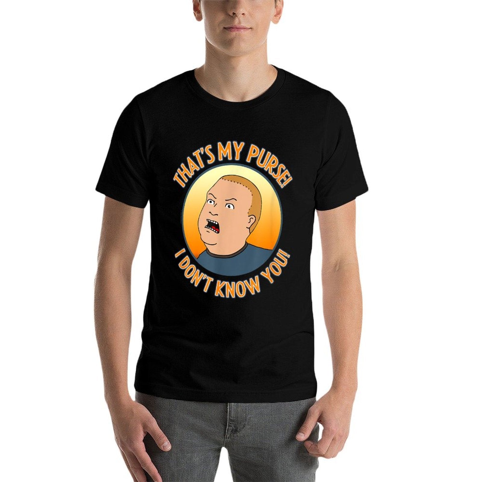 King of The Hill Bobby Thats My Purse Yell Cartoon  Versatile T-Shirt